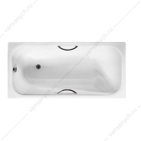 Ванна чугунная 150х70 Wotte Start УР c отверстиями для ручек (БП-э0001102) WOTTE (Россия) купить в Тюмени (Ван Саныч™)
